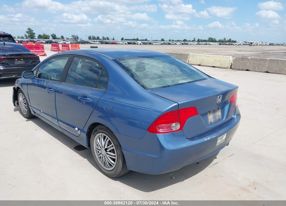2008 HONDA CIVIC SDN VIN: 1HGFA165X8L083383
