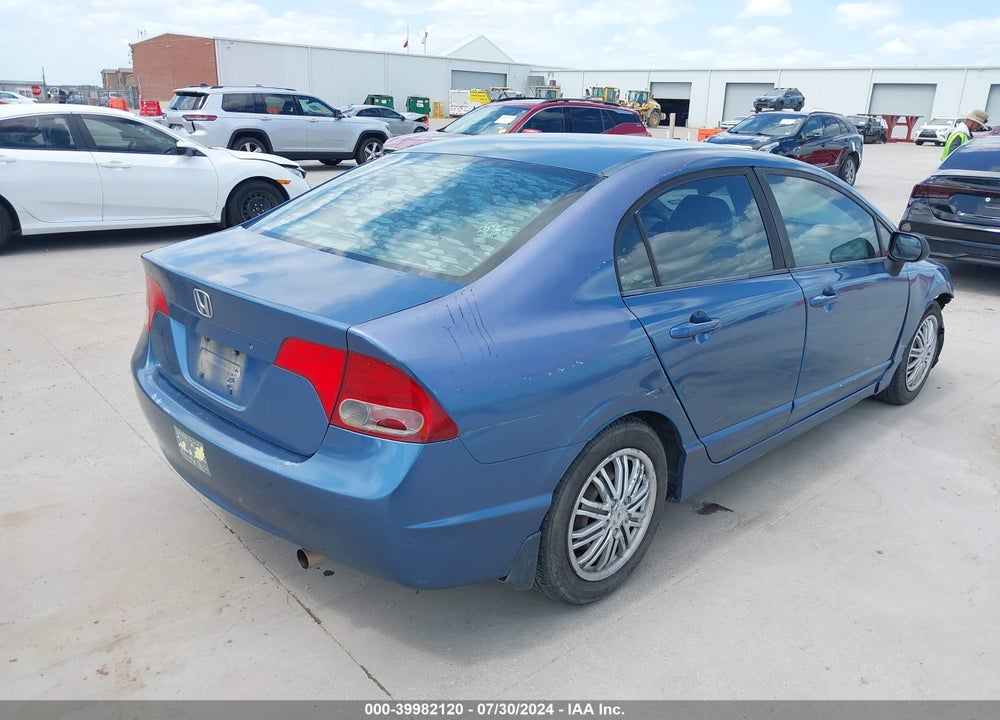 2008 HONDA CIVIC SDN VIN: 1HGFA165X8L083383