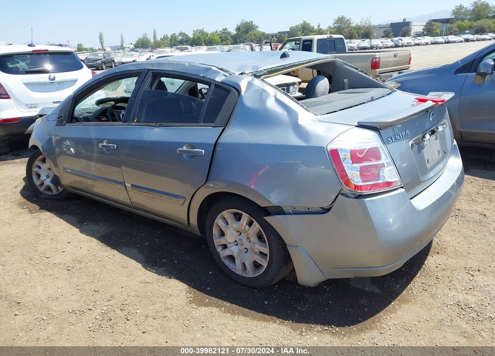 2011 NISSAN SENTRA 2.0/2.0S/2.0SL/2.0SR VIN: 3N1AB6AP9BL609500