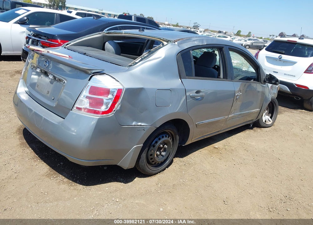 2011 NISSAN SENTRA 2.0/2.0S/2.0SL/2.0SR VIN: 3N1AB6AP9BL609500