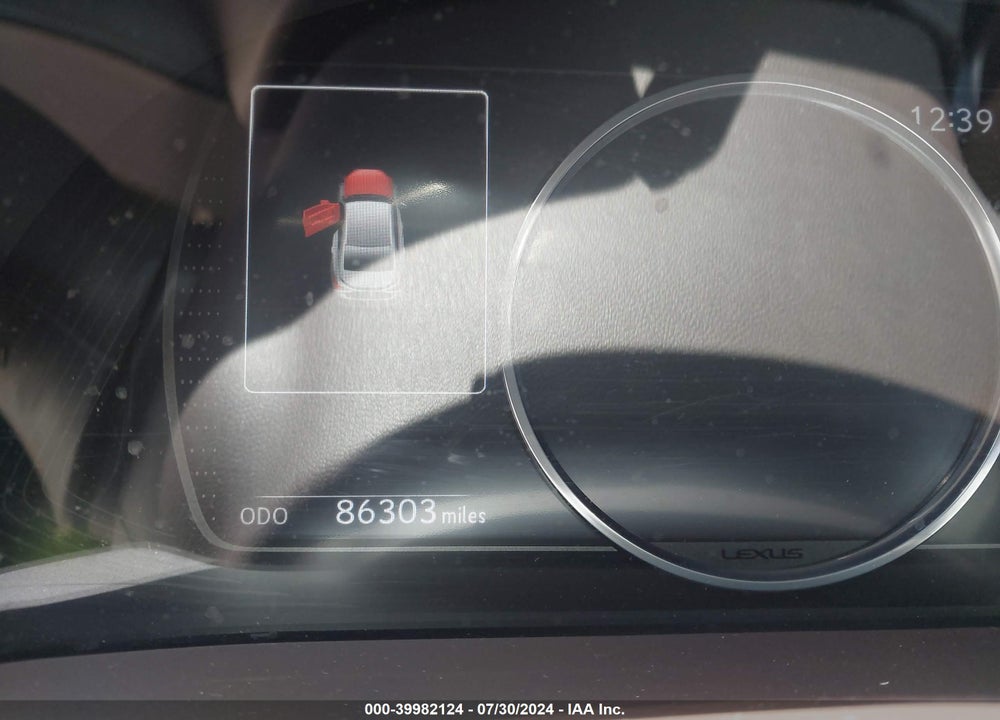 2019 LEXUS ES 350 VIN: 58ABZ1B17KU045124