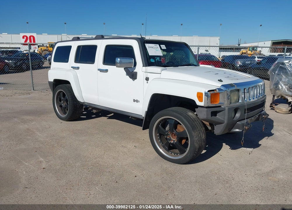 2007 HUMMER H3 SUV VIN: 5GTDN13E678224426