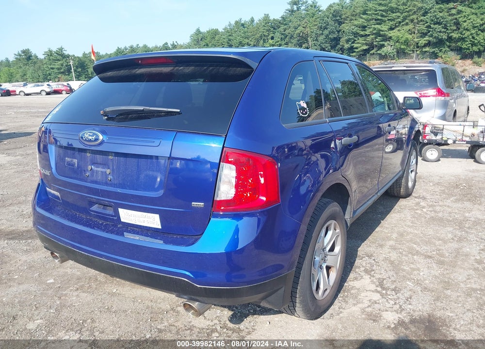 2014 FORD EDGE SE VIN: 2FMDK4GC7EBB09379
