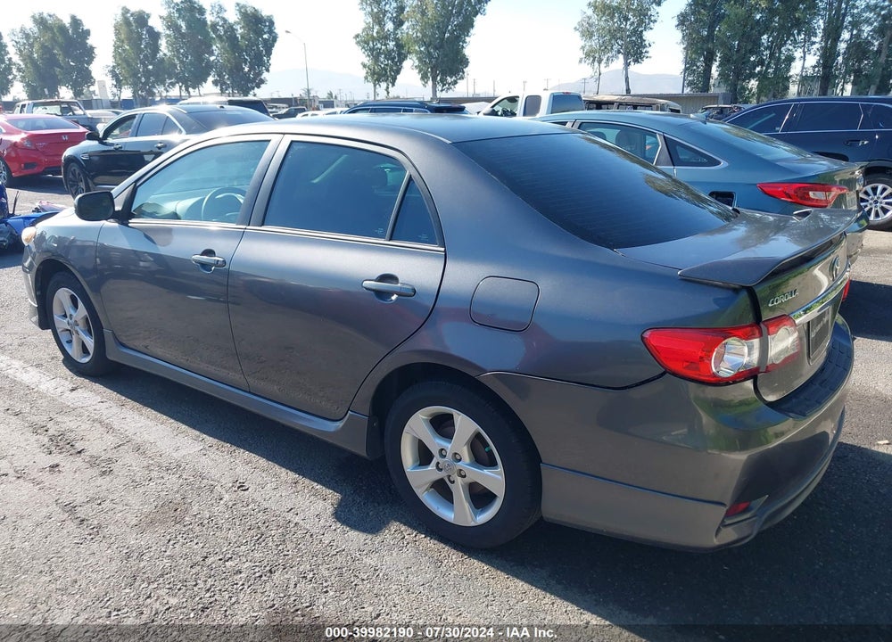 2013 TOYOTA COROLLA S VIN: 5YFBU4EE5DP221534