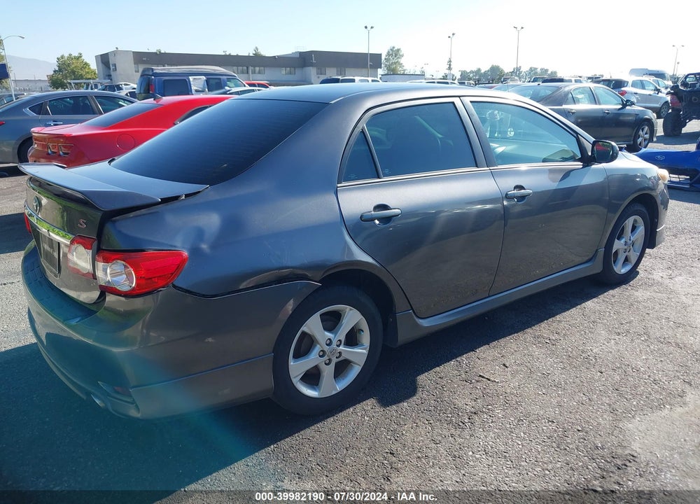 2013 TOYOTA COROLLA S VIN: 5YFBU4EE5DP221534