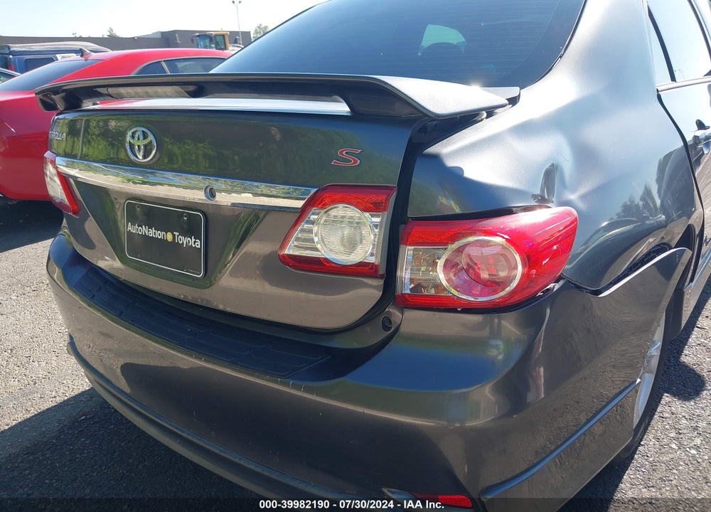 2013 TOYOTA COROLLA S VIN: 5YFBU4EE5DP221534