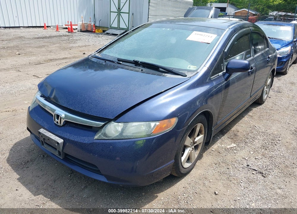 2007 HONDA CIVIC EX VIN: 1HGFA16887L058765