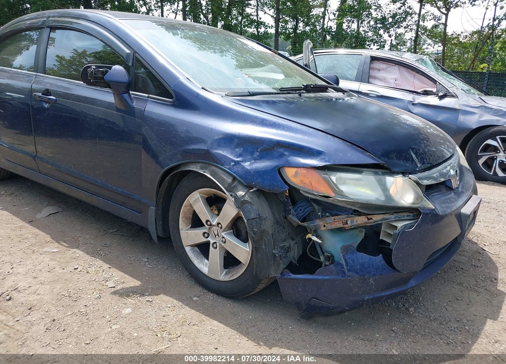 2007 HONDA CIVIC EX VIN: 1HGFA16887L058765