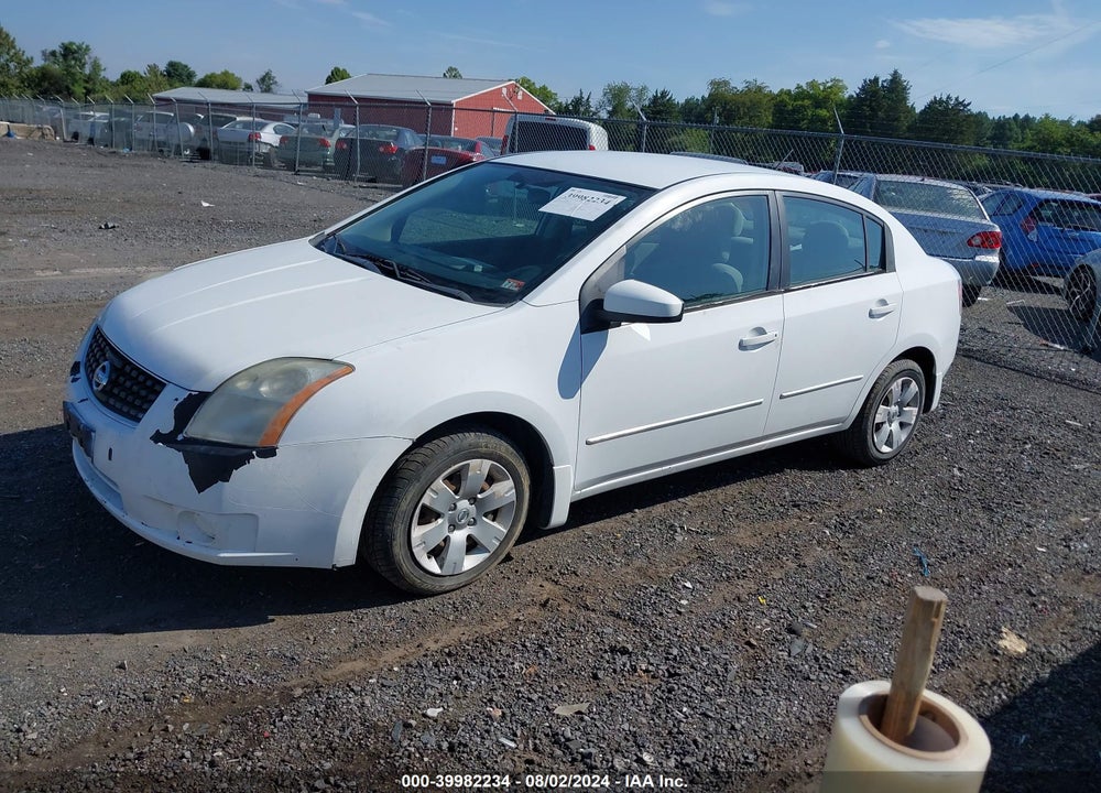 2008 NISSAN SENTRA 2.0 VIN: 3N1AB61E88L624125