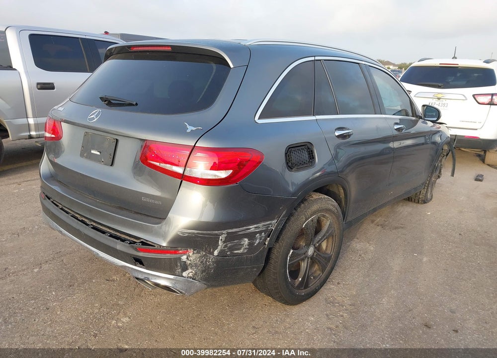 2016 MERCEDES-BENZ GLC 300 VIN: WDC0G4JB3GF015743