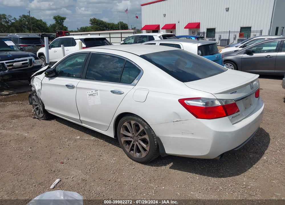 2013 HONDA ACCORD SPORT VIN: 1HGCR2F57DA231173