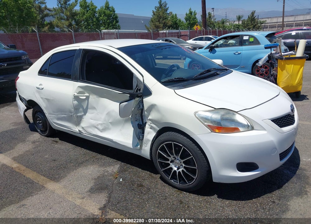 2010 TOYOTA YARIS VIN: JTDBT4K38A1368095