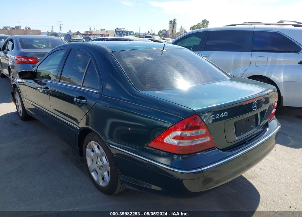2005 MERCEDES-BENZ C 240 LUXURY 4MATIC VIN: WDBRF81J95F569539