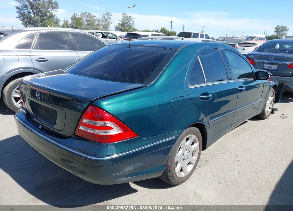 2005 MERCEDES-BENZ C 240 LUXURY 4MATIC VIN: WDBRF81J95F569539
