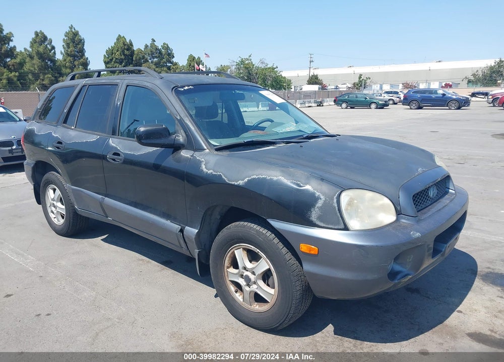 2003 HYUNDAI SANTA FE GLS/LX VIN: KM8SC13D03U343274