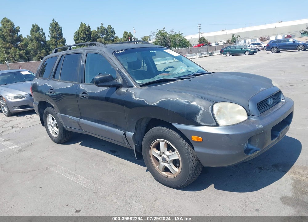 2003 HYUNDAI SANTA FE GLS/LX VIN: KM8SC13D03U343274