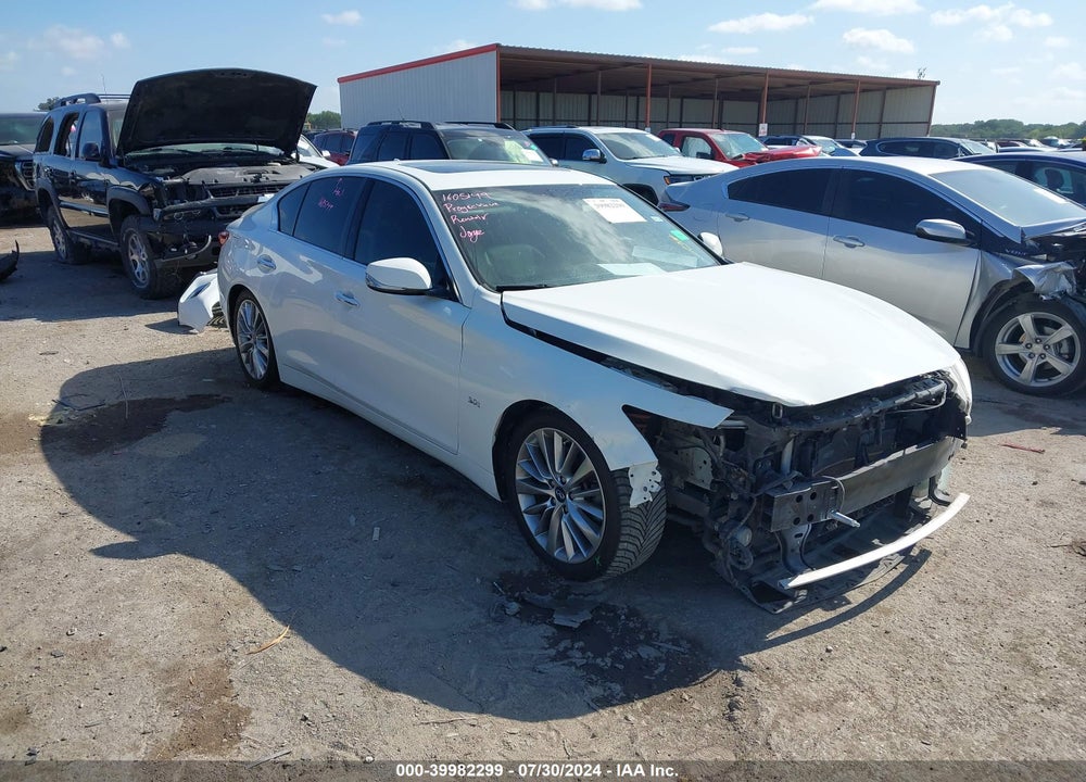 2018 INFINITI Q50 3.0T LUXE VIN: JN1EV7AP2JM357141