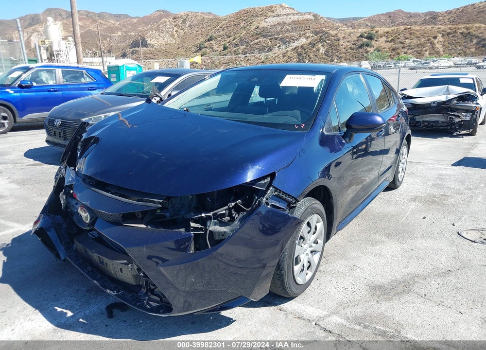 2021 TOYOTA COROLLA LE VIN: JTDEPMAE1MJ151058