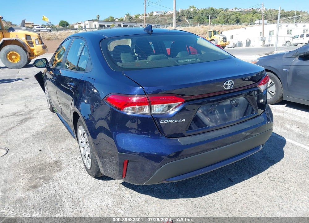 2021 TOYOTA COROLLA LE VIN: JTDEPMAE1MJ151058