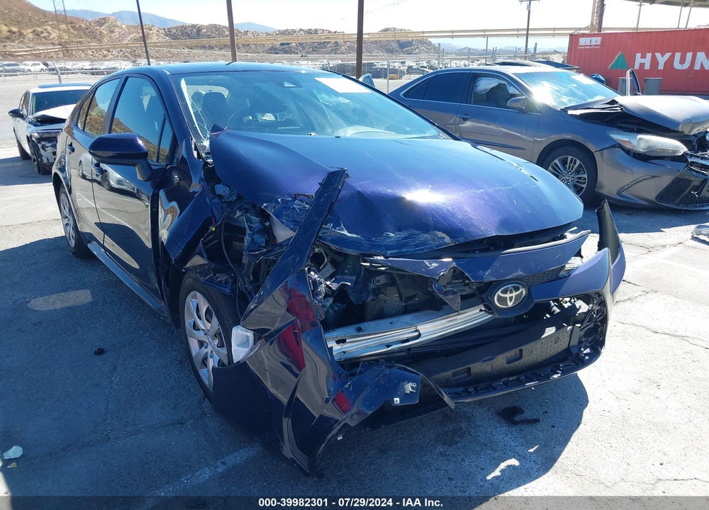 2021 TOYOTA COROLLA LE VIN: JTDEPMAE1MJ151058