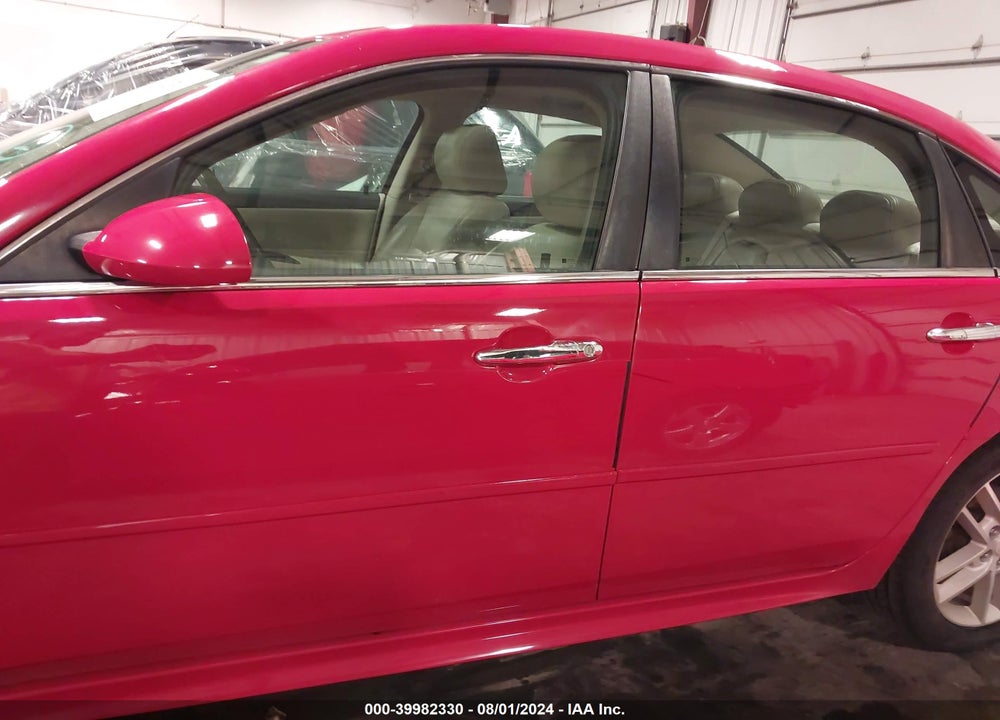 2009 CHEVROLET IMPALA LTZ VIN: 2G1WU57M091302144