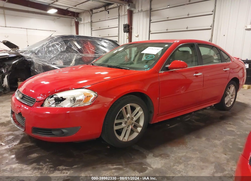 2009 CHEVROLET IMPALA LTZ VIN: 2G1WU57M091302144