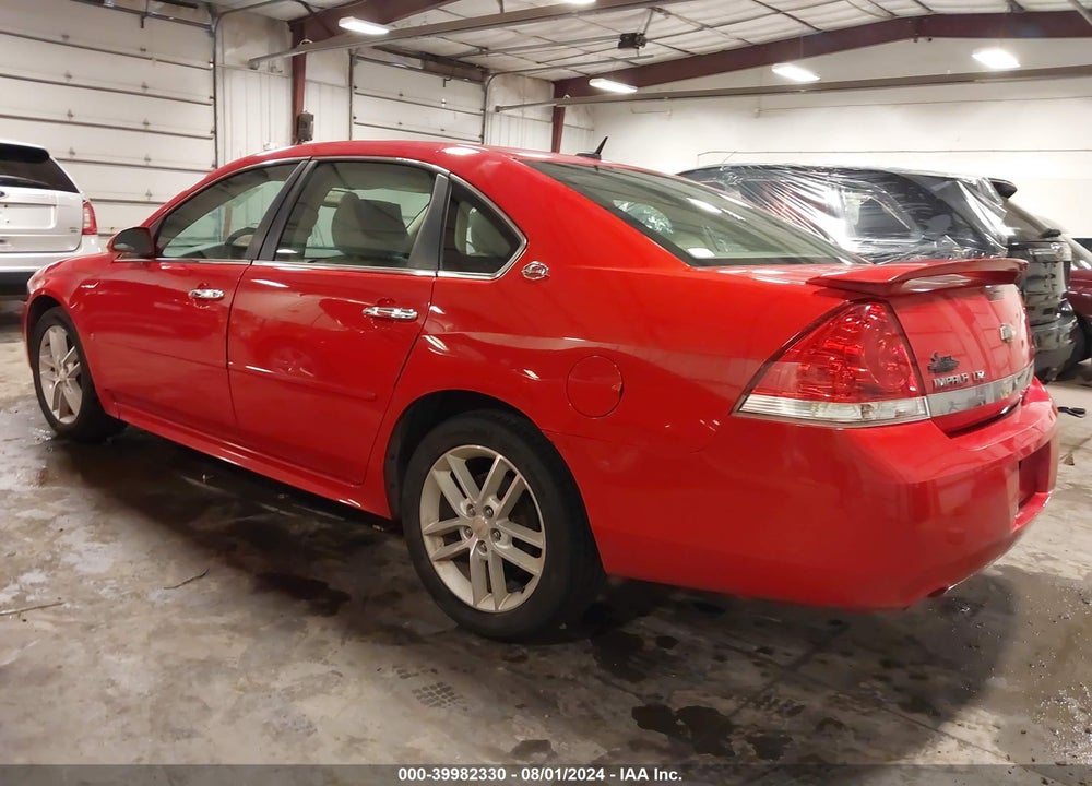 2009 CHEVROLET IMPALA LTZ VIN: 2G1WU57M091302144