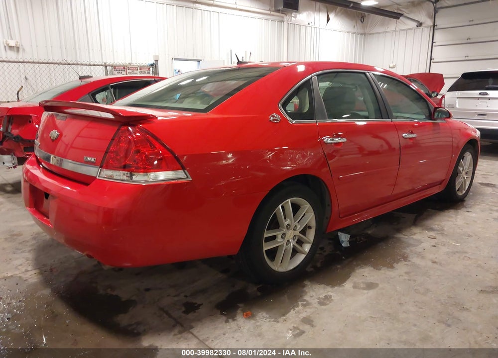 2009 CHEVROLET IMPALA LTZ VIN: 2G1WU57M091302144