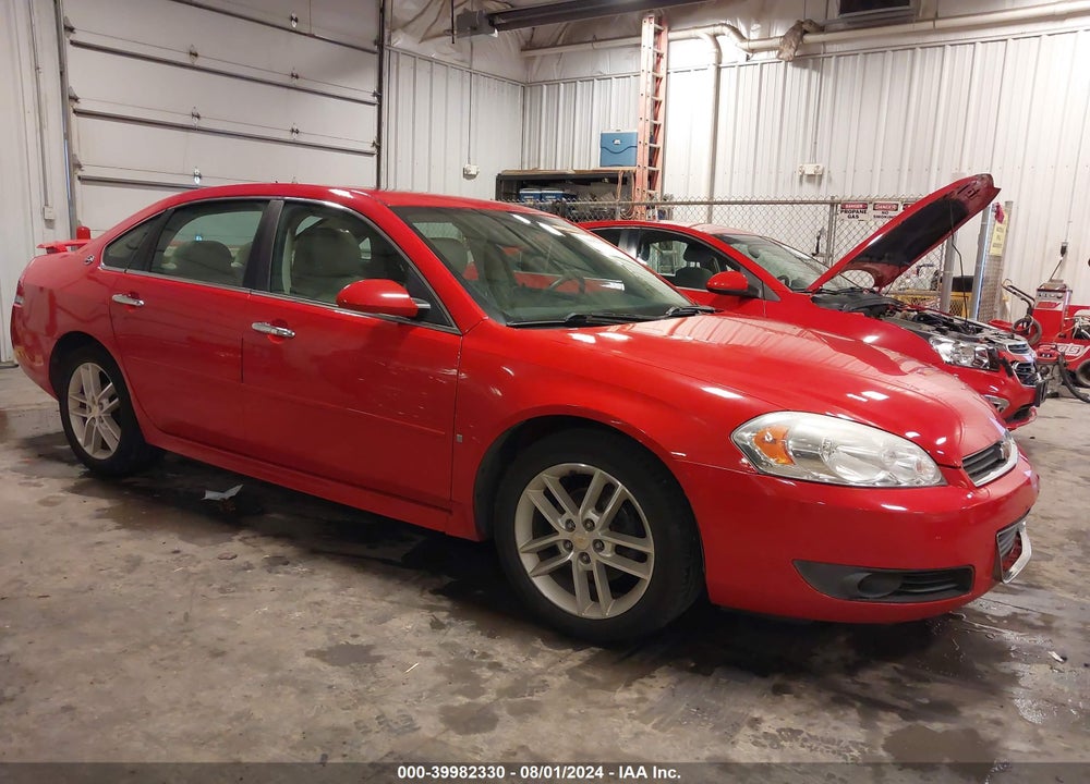 2009 CHEVROLET IMPALA LTZ VIN: 2G1WU57M091302144