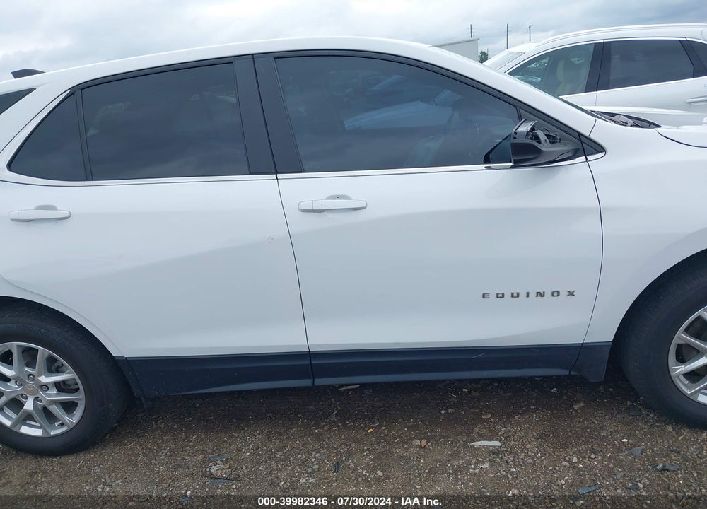 2022 CHEVROLET EQUINOX AWD LT VIN: 3GNAXUEV3NL124552