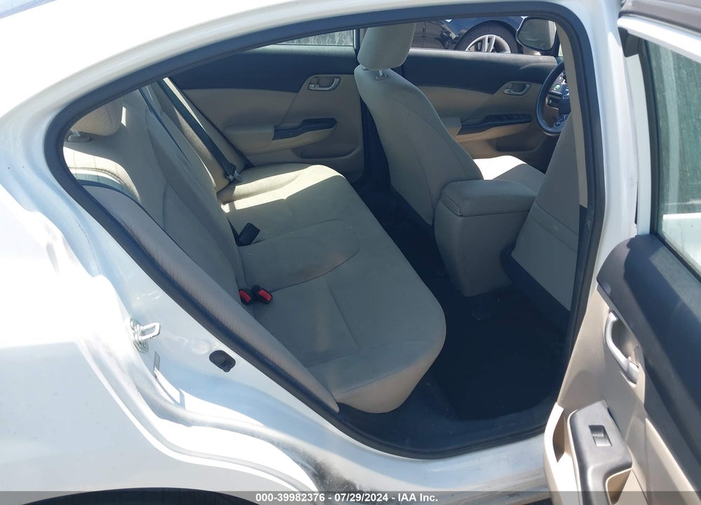 2013 HONDA CIVIC LX VIN: 19XFB2F5XDE217734