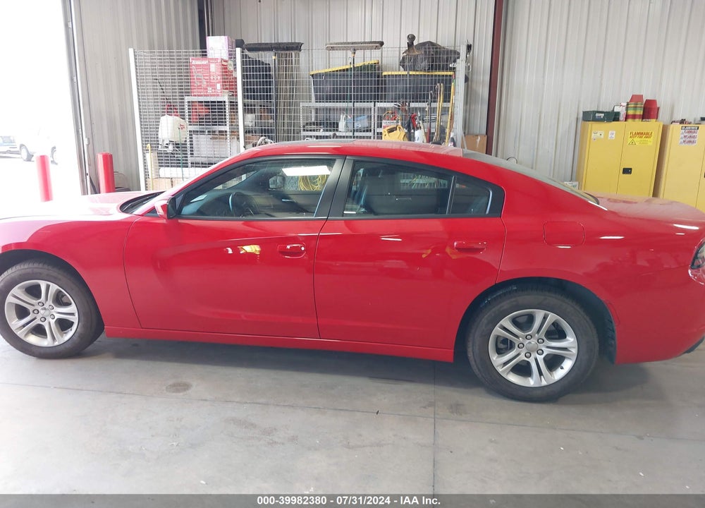 2022 DODGE CHARGER SXT RWD VIN: 2C3CDXBGXNH201612