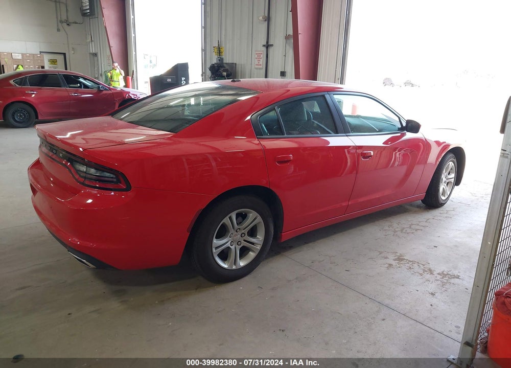 2022 DODGE CHARGER SXT RWD VIN: 2C3CDXBGXNH201612