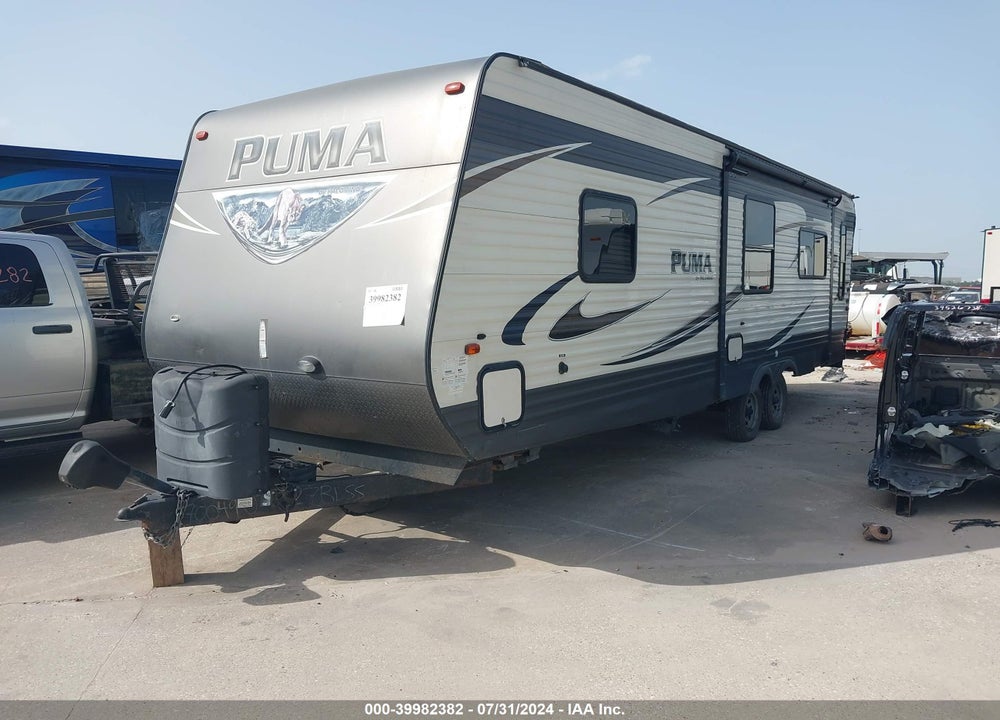 2017 FOREST RIVER PUMA 27RLSS VIN: 4X4TPUC22HP063286