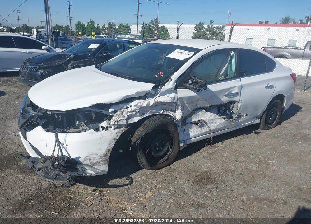 2019 NISSAN SENTRA S VIN: 3N1AB7AP9KY415011