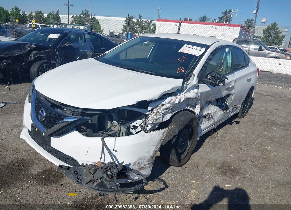 2019 NISSAN SENTRA S VIN: 3N1AB7AP9KY415011