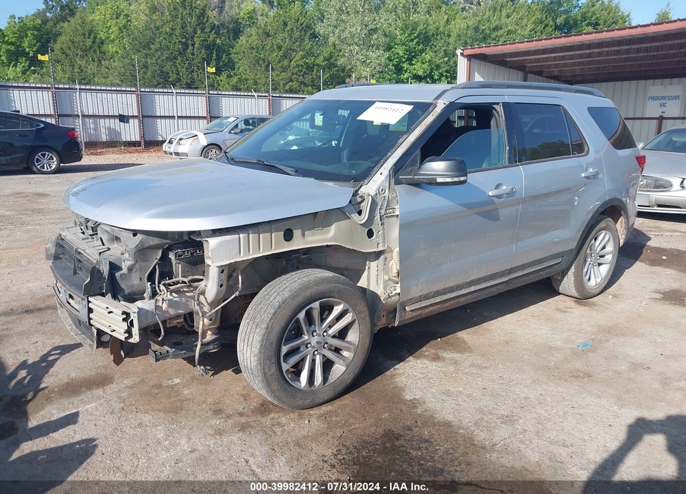 2017 FORD EXPLORER XLT VIN: 1FM5K7D83HGD38631