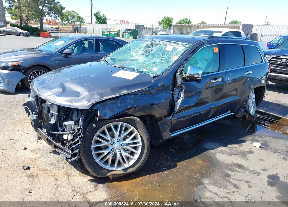 2017 JEEP GRAND CHEROKEE SUMMIT 4X4 VIN: 1C4RJFJG9HC942576