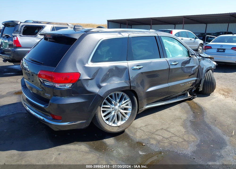 2017 JEEP GRAND CHEROKEE SUMMIT 4X4 VIN: 1C4RJFJG9HC942576