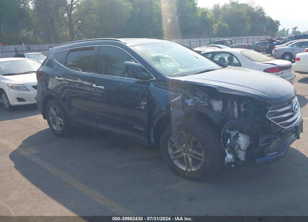 2017 HYUNDAI SANTA FE SPORT 2.4L VIN: 5XYZUDLBXHG496477