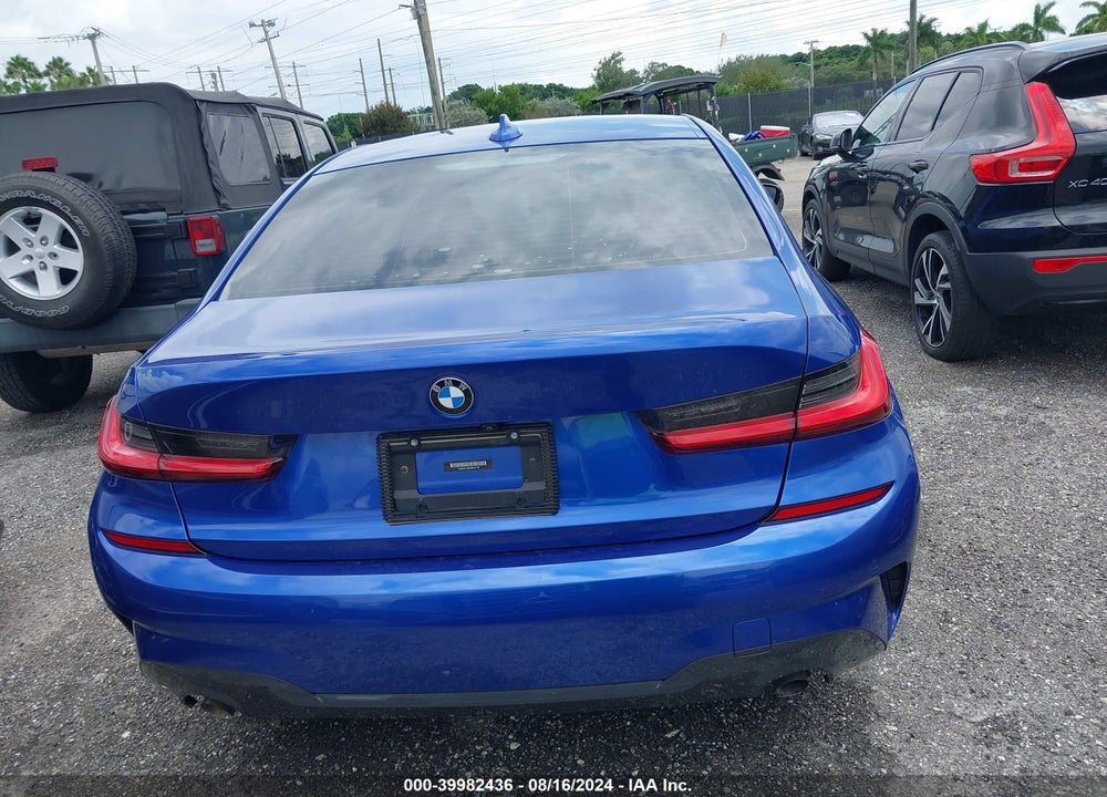 2021 BMW 330I VIN: 3MW5R1J06M8C17187