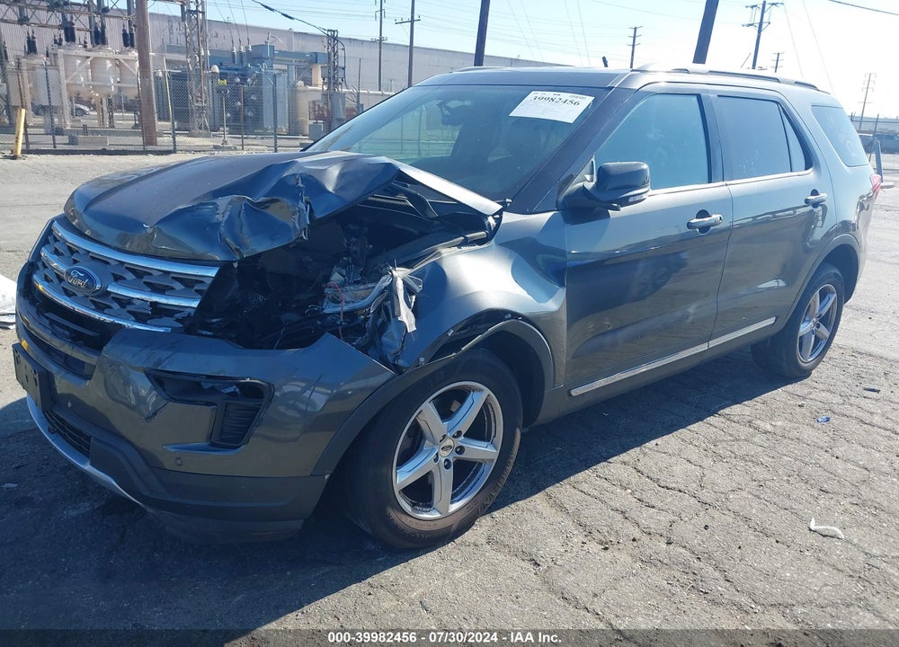 2018 EXPLORER FORD  XLT VIN: 1FM5K7D88JGA35902