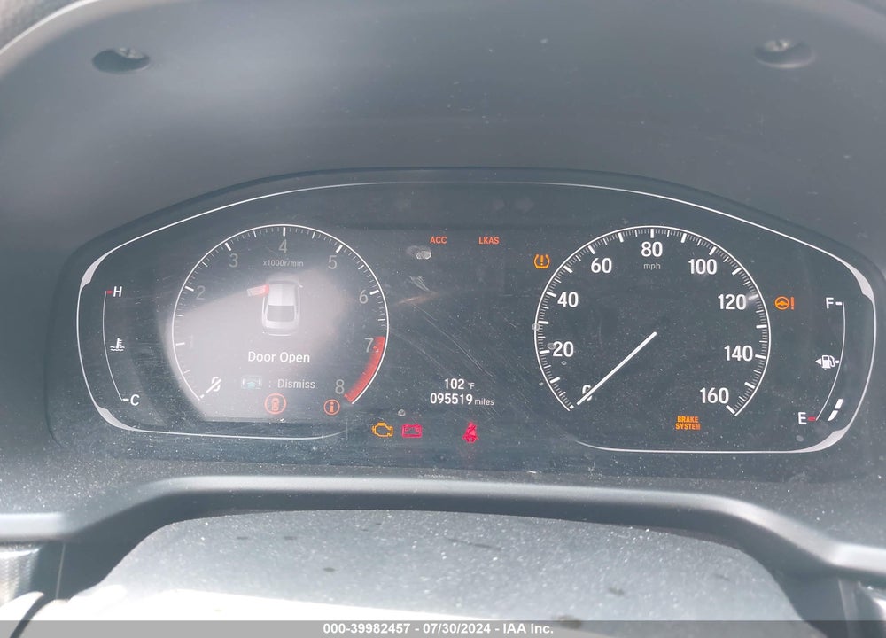 2018 HONDA ACCORD SPORT 2.0T VIN: 1HGCV2E37JA022202