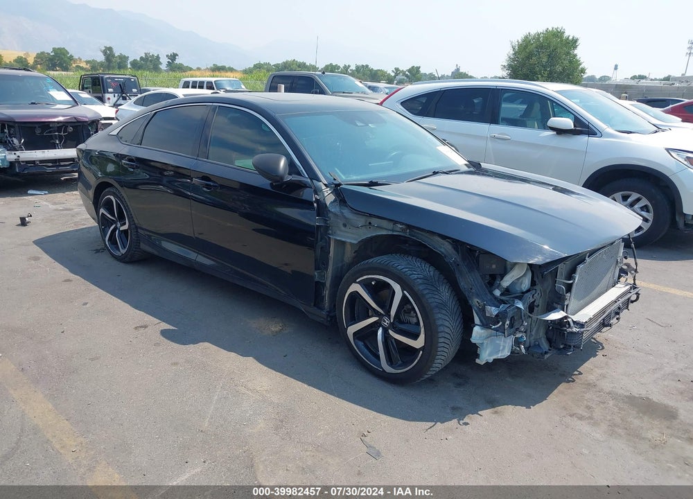 2018 HONDA ACCORD SPORT 2.0T VIN: 1HGCV2E37JA022202