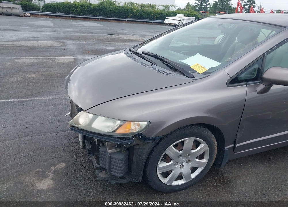 2009 HONDA CIVIC LX VIN: 1HGFA16509L025672