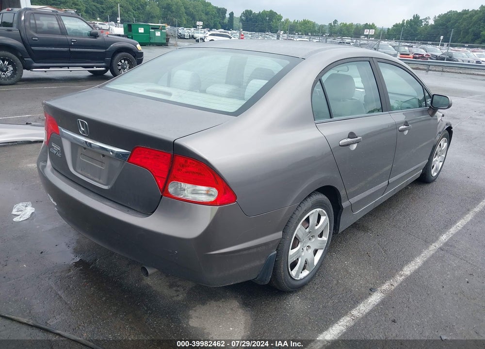 2009 HONDA CIVIC LX VIN: 1HGFA16509L025672