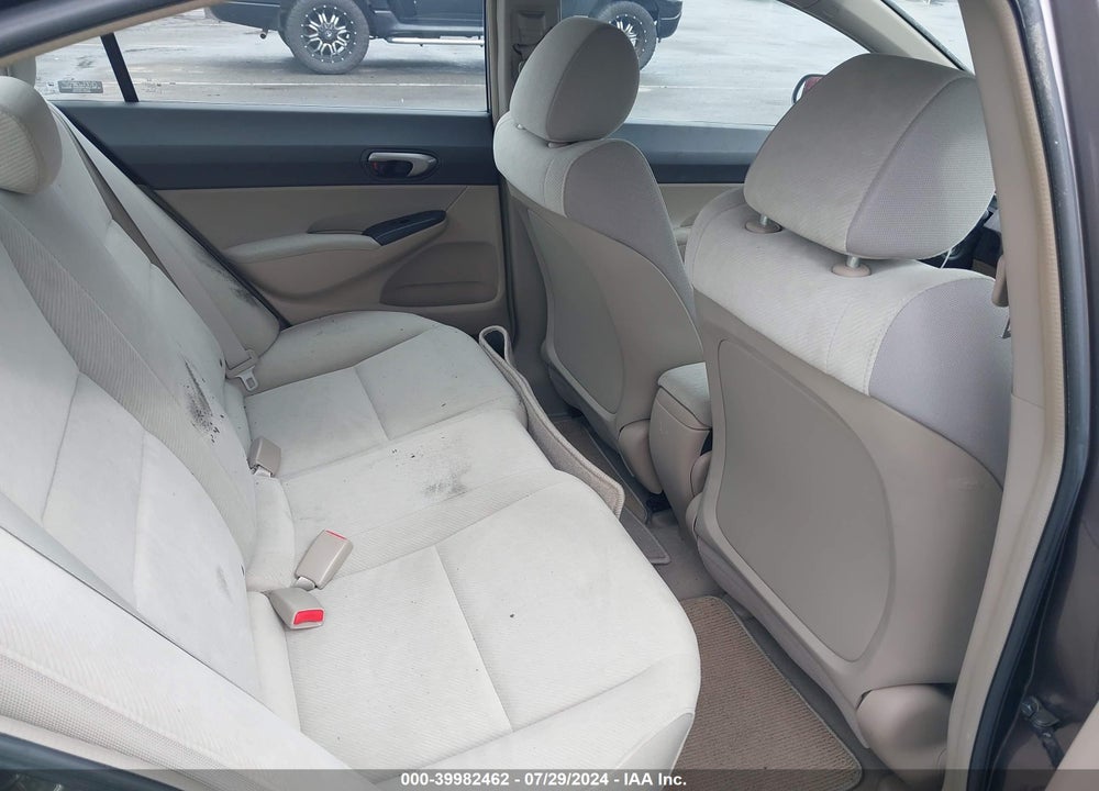 2009 HONDA CIVIC LX VIN: 1HGFA16509L025672