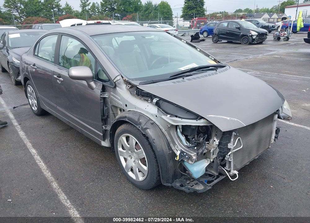 2009 HONDA CIVIC LX VIN: 1HGFA16509L025672