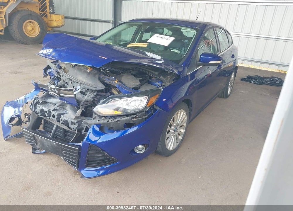 2012 FORD FOCUS TITANIUM VIN: 1FAHP3N2XCL477103