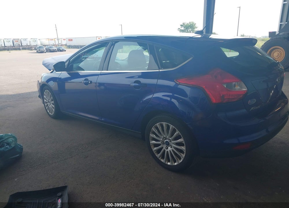 2012 FORD FOCUS TITANIUM VIN: 1FAHP3N2XCL477103